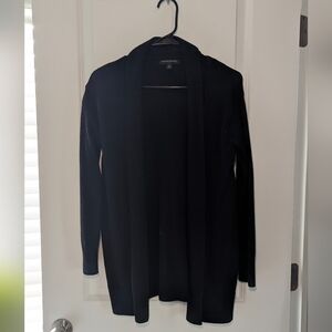 Banana Republic Black Open-Front Sweater